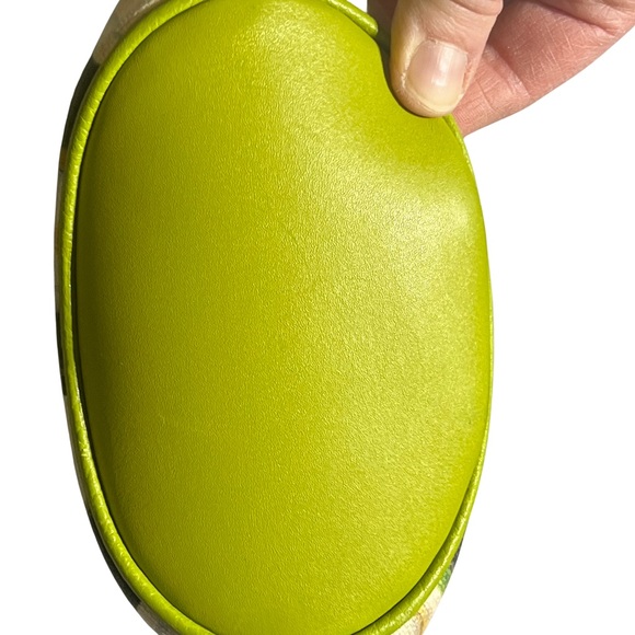 Mackenzie Childs Courtly Check Crossbody Bucket Bag Quirky Maximalist Unique - Picture 7 of 11